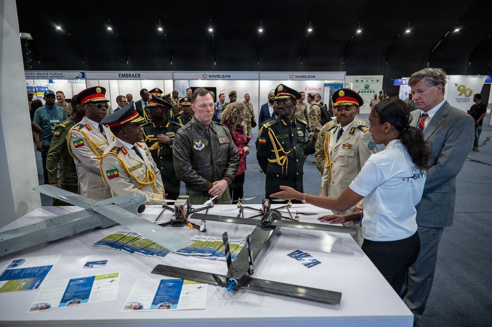 U.S. Africa Command leadership and U.S. Deputy Secretary of State attend Ethiopian Air Force's Black Lion Air Show