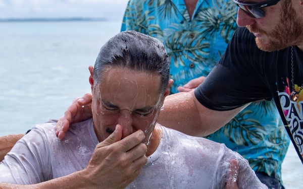 Spiritual Readiness Month Baptism Service