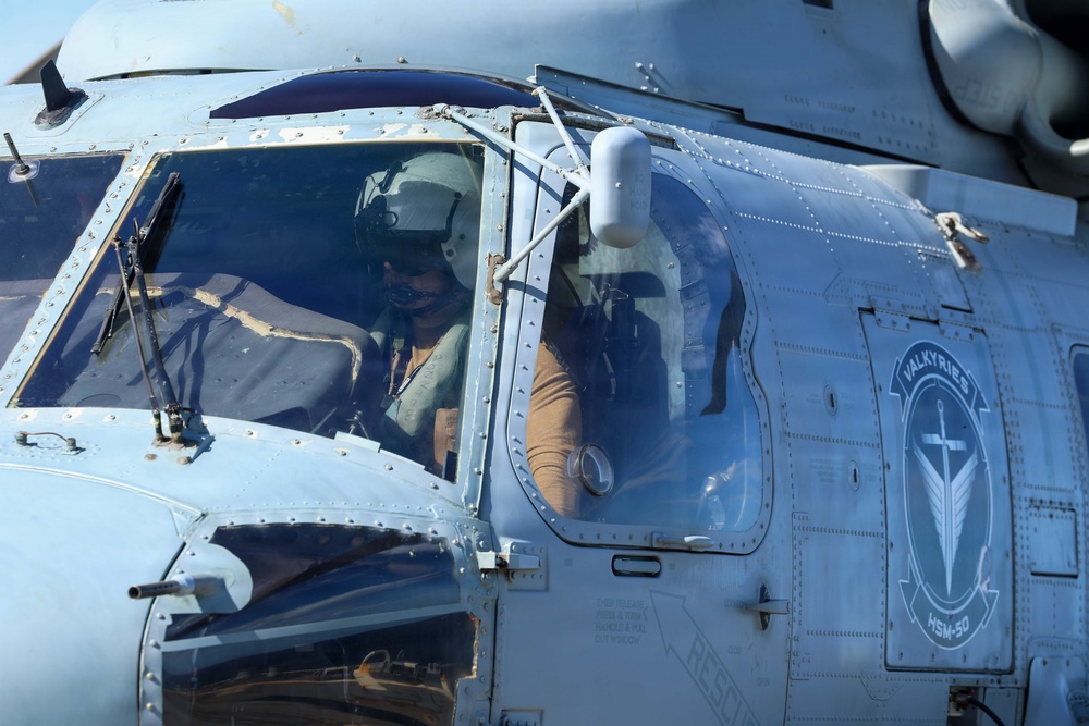 USS Thomas Hudner (DDG 116) Flight Operations
