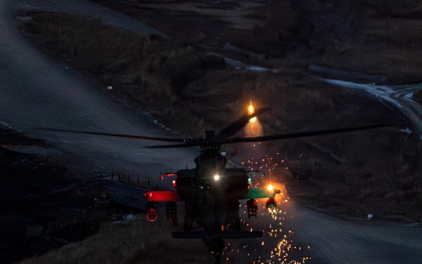 4-2 AB Conducts Apache Aerial Gunnery