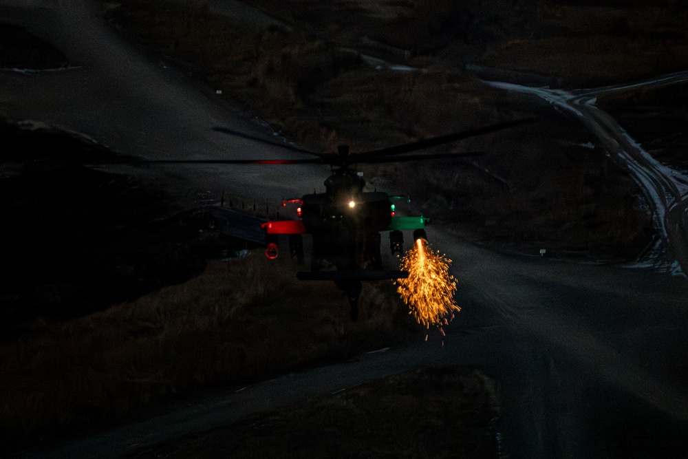 4-2 AB Conducts Apache Aerial Gunnery