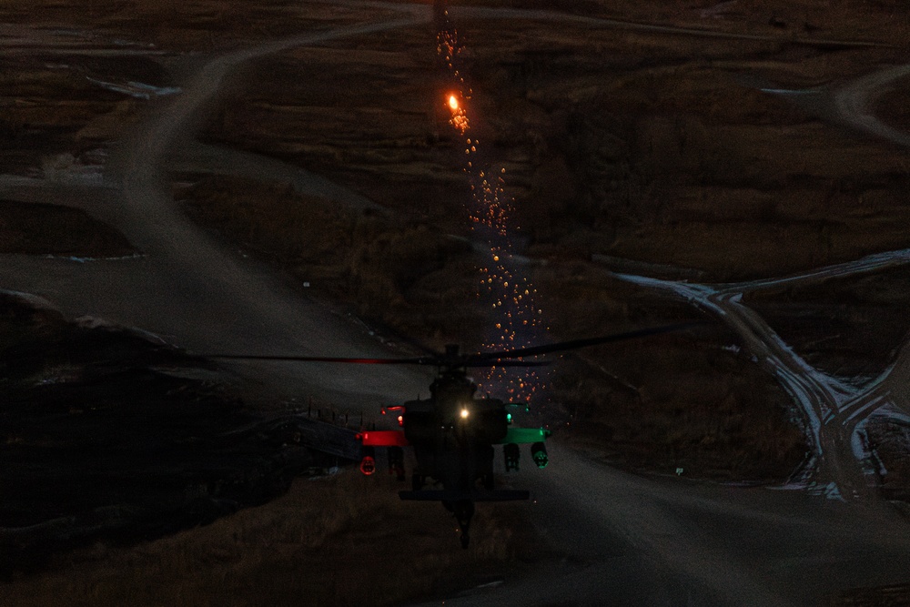 4-2 AB Conducts Apache Aerial Gunnery