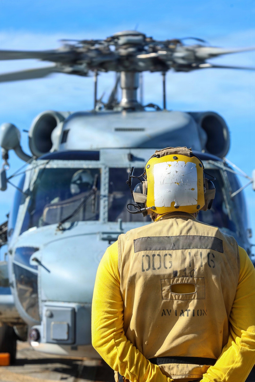 USS Thomas Hudner (DDG 116) Flight Operations