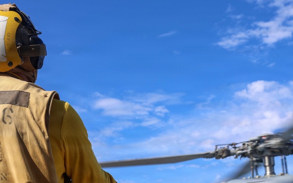 USS Thomas Hudner (DDG 116) Flight Operations