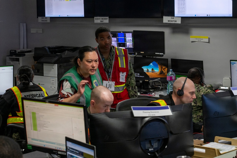 NSA Naples Conducts Force Protection Drills