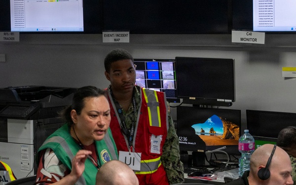 NSA Naples Conducts Force Protection Drills