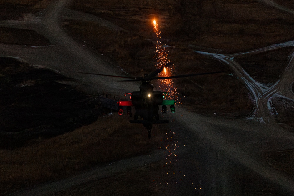4-2 AB Conducts Apache Aerial Gunnery