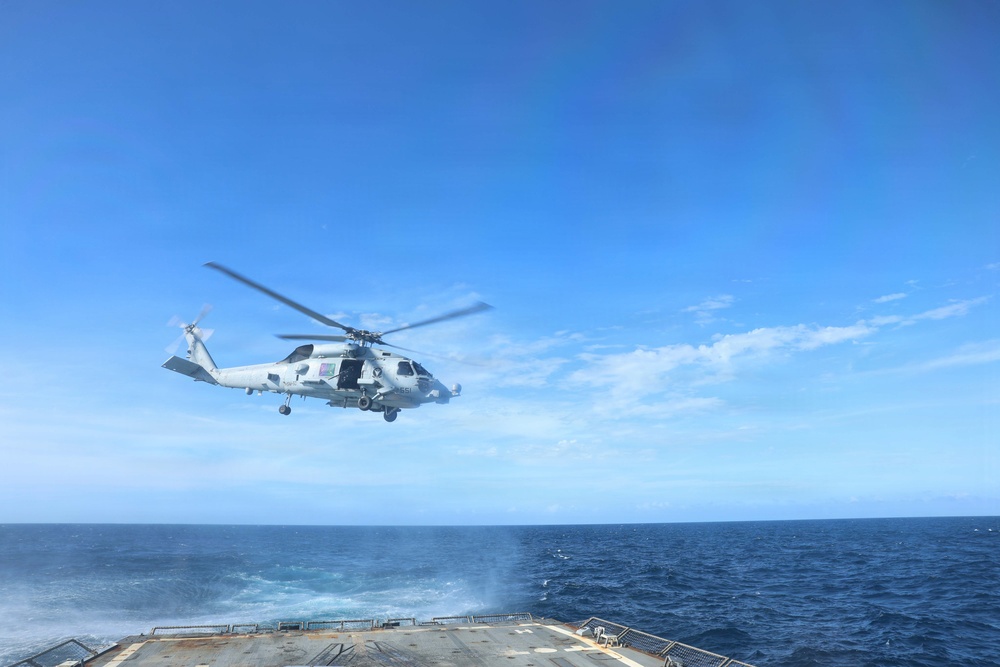USS Thomas Hudner (DDG 116) Flight Operations