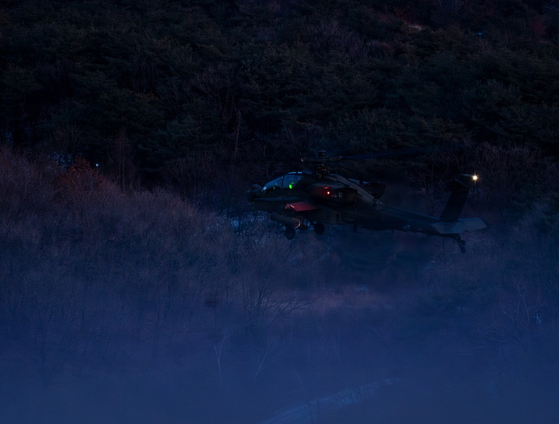 4-2 AB Conducts Apache Aerial Gunnery
