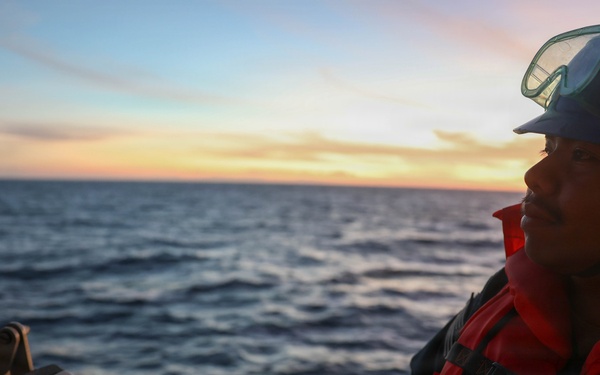 USS Thomas Hudner (DDG 116) Boat Operations