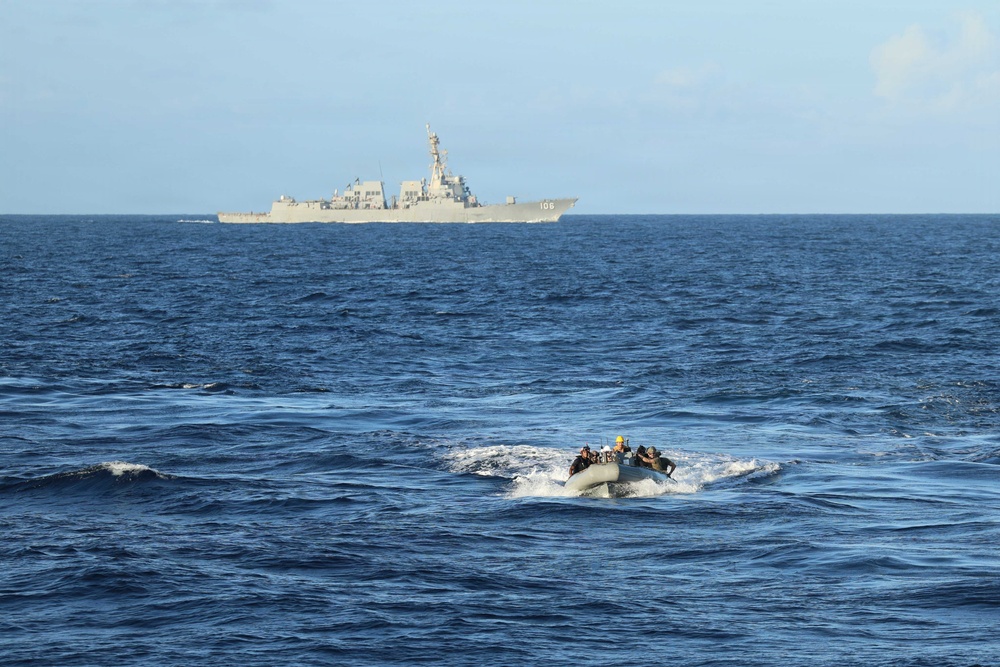 USS Thomas Hudner (DDG 116) Boat Operations