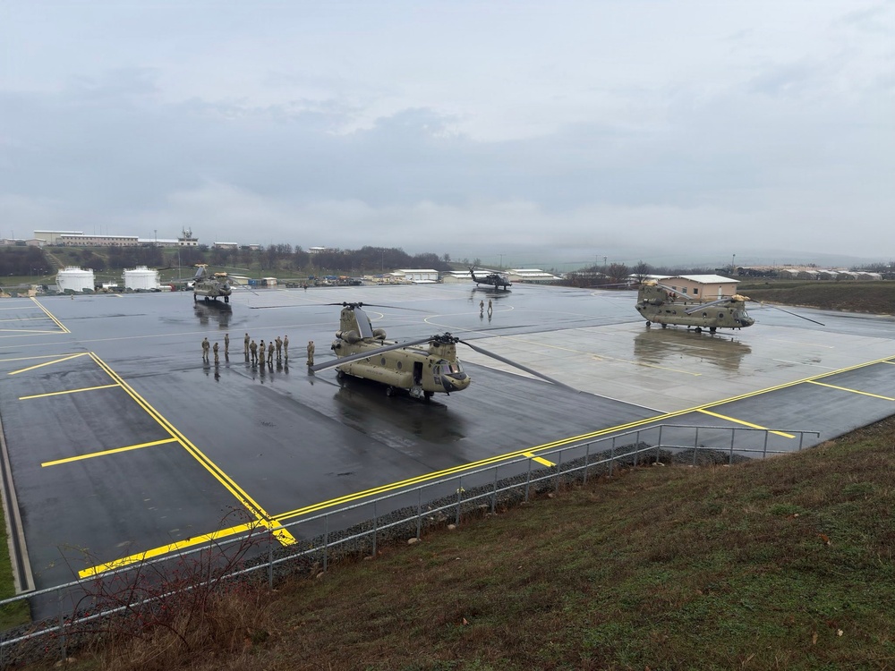 "Hercules" 2-3 General Support Aviation Battalion, Task Force Brawlers conduct aerial gunnery II in Bulgaria