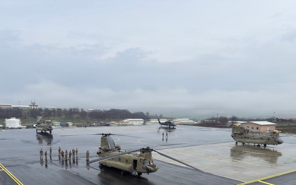 "Hercules" 2-3 General Support Aviation Battalion, Task Force Brawlers conduct aerial gunnery II in Bulgaria
