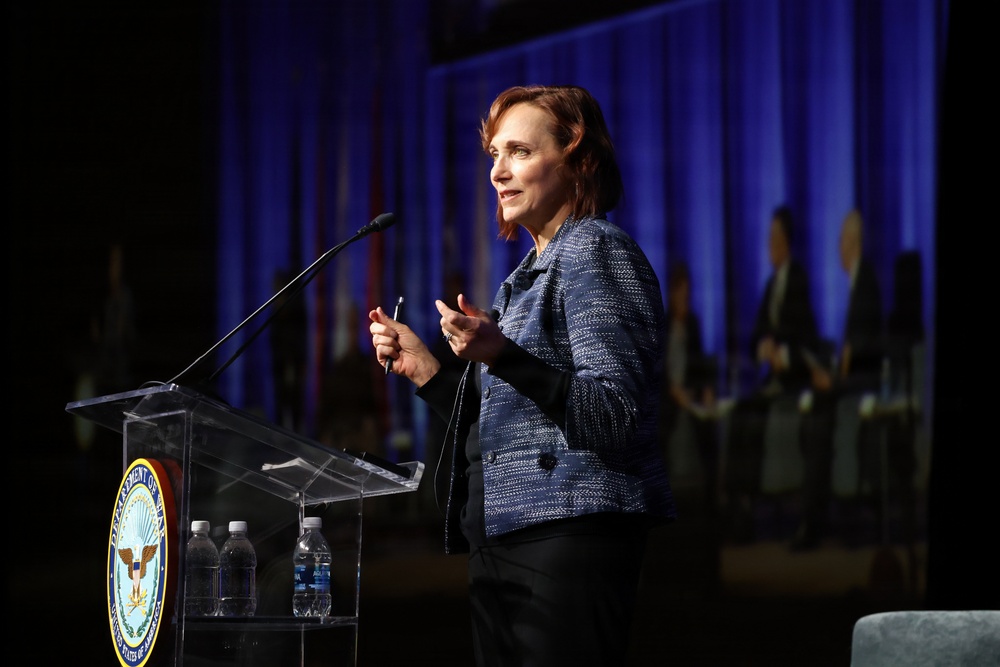 Maj. Gen. Keith D. Reventlow, commanding general, Marine Corps Logistics Command, joined senior leadership from across the services and supporting agencies on Senior Logisticians Panel at the DoW Maintenance Symposium