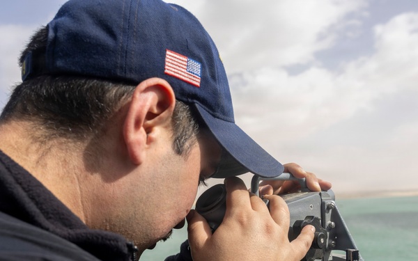 USS Delbert D. Black (DDG 119) Transits the Suez Canal