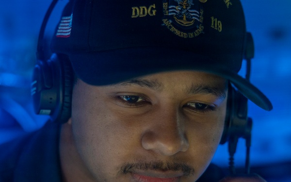 USS Delbert D. Black (DDG 119) Transits the Suez Canal