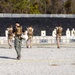 U.S. Marines with the 24th Marine Expeditionary Unit, conduct rifle and pistol drills