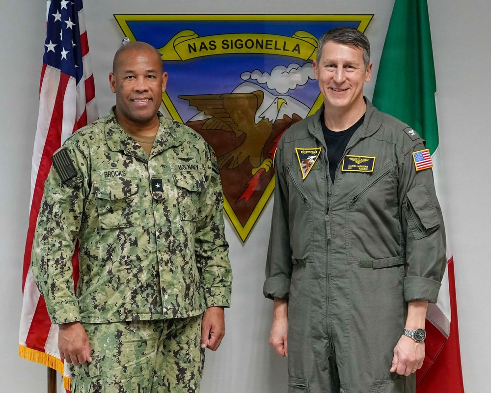 MyNavy Career Center Leadership Visits NAS Sigonella to Engage Sailors and Leaders