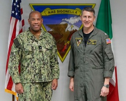MyNavy Career Center Leadership Visits NAS Sigonella to Engage Sailors and Leaders
