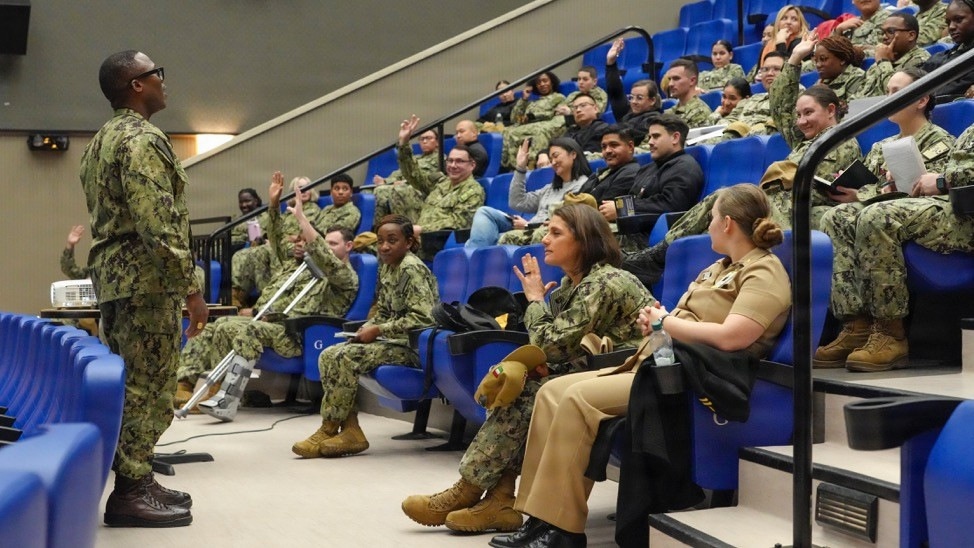 MyNavy Career Center Leadership Visits NAS Sigonella to Engage Sailors and Leaders