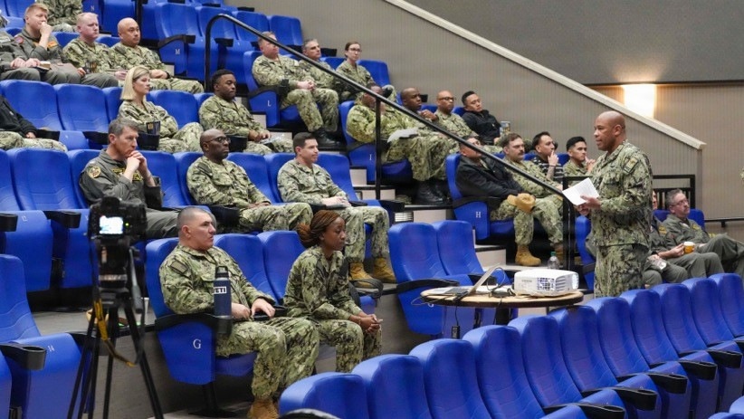 MyNavy Career Center Leadership Visits NAS Sigonella to Engage Sailors and Leaders