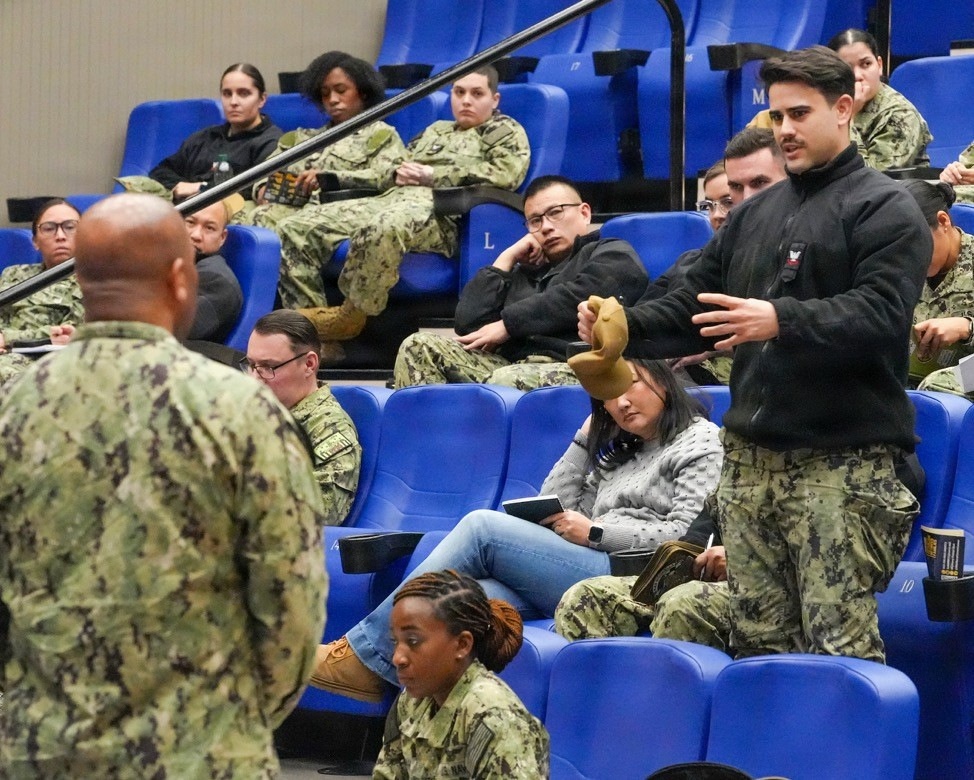 MyNavy Career Center Leadership Visits NAS Sigonella to Engage Sailors and Leaders