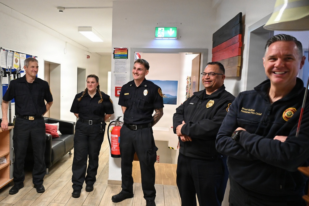 USAG Stuttgart Fire Department Receives Award