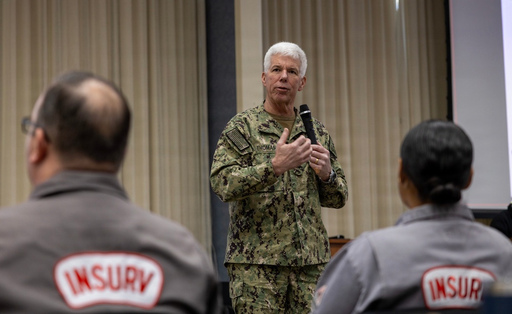 ADM Thomas Attends INSURV Conference