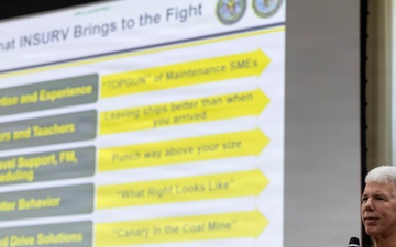 ADM Thomas Attends INSURV Conference