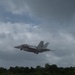 F-18s takeoff over Puerto Rico