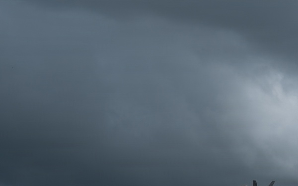 F-18s takeoff over Puerto Rico