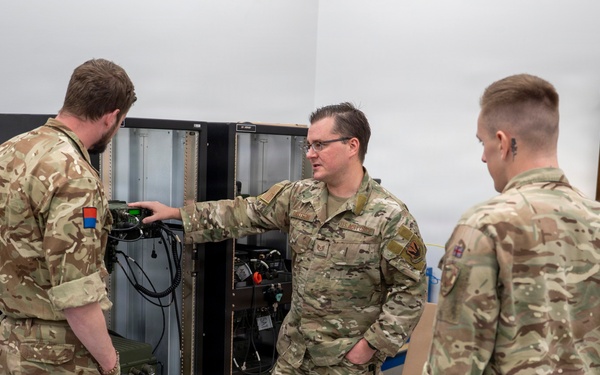 820th BDG, UK personnel strengthen allied collaboration