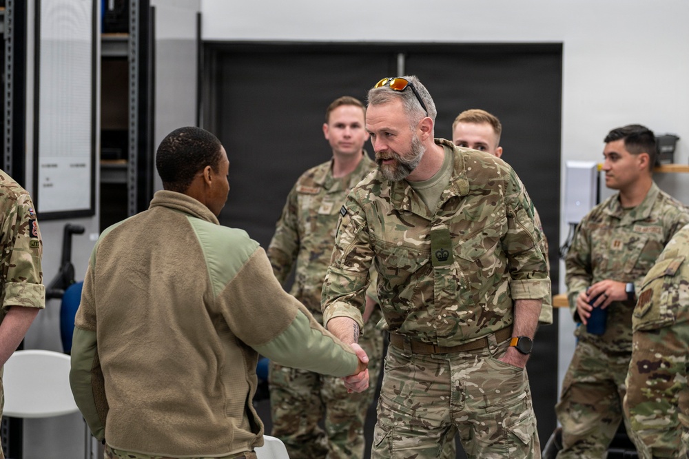 820th BDG, UK personnel strengthen allied collaboration
