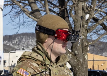 Pa. Guard Soldiers conduct UAS demo for senior Army official