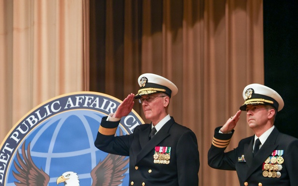 Fleet Public Affairs Center (FLTPACEN) Norfolk Establishment Ceremony 2026