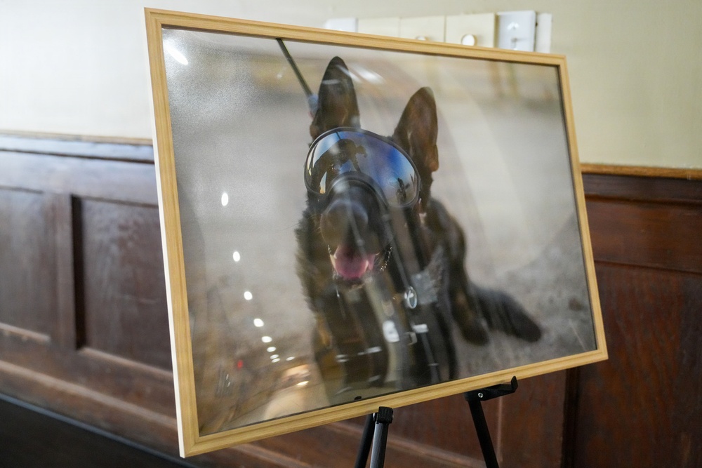 Retirement Ceremony for MWD Nick
