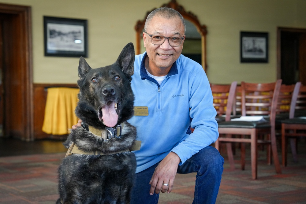 Retirement Ceremony for MWD Nick