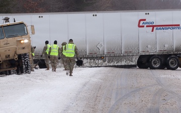 North Carolina National Guard reacts swiftly during Winter Storm Fern