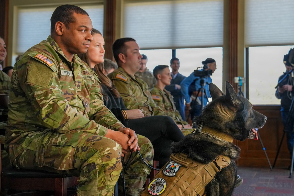 Retirement Ceremony for MWD Nick