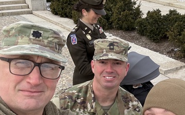 MAJ Barragan Promotion Ceremony Washington, D.C. December 2025