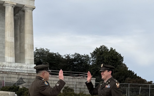 MAJ Barragan Promotion Ceremony Washington, D.C. December 2025