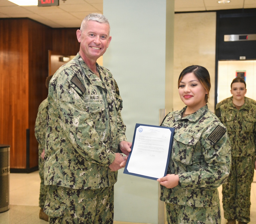 Awards Ceremony at Naval Hospital Jacksonville – Jan. 30, 2026