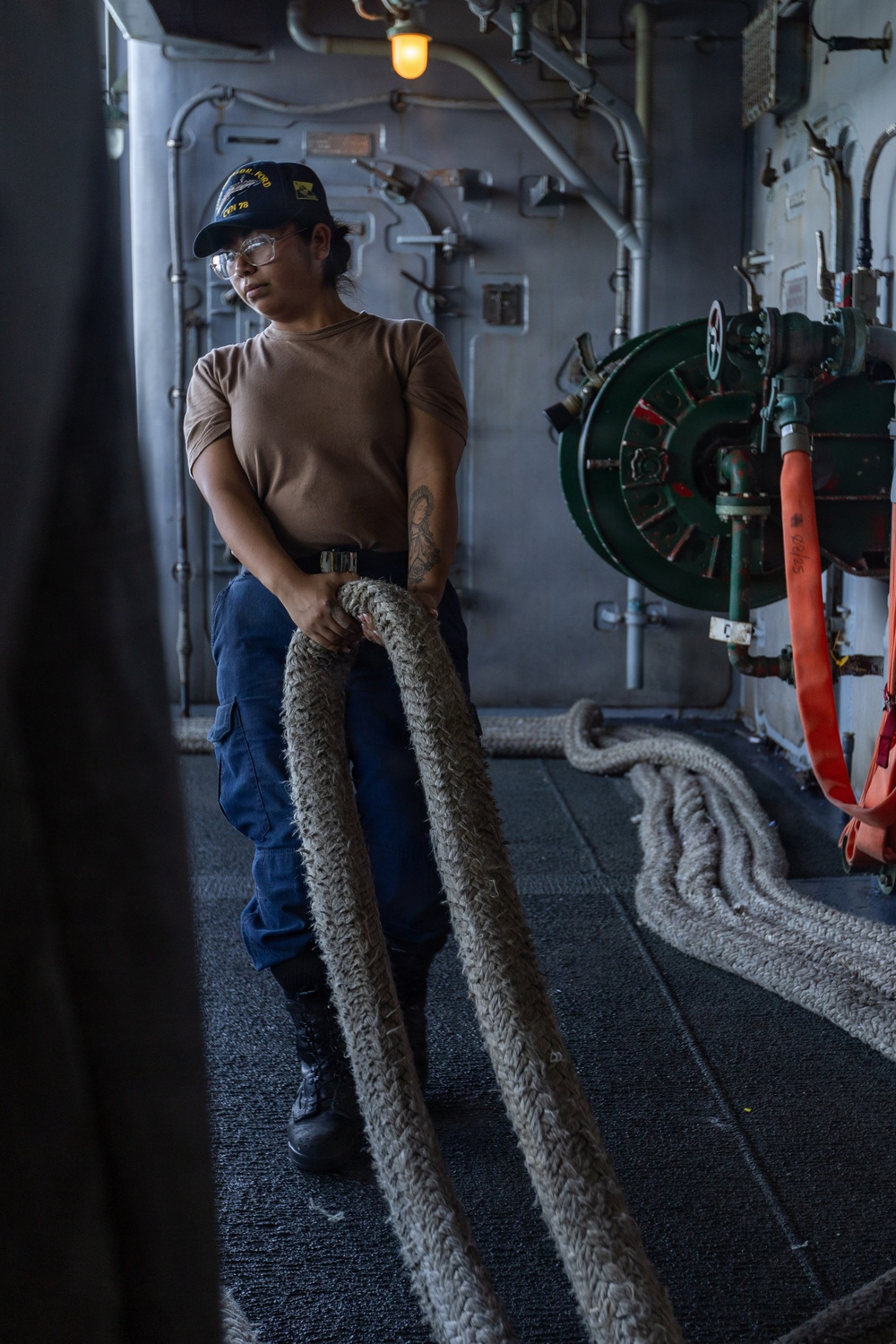 USS Gerald R. Ford (CVN 78) Departs St. Thomas, U.S. Virgin Islands
