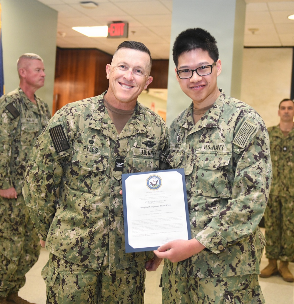Awards Ceremony at Naval Hospital Jacksonville – Jan. 30, 2026