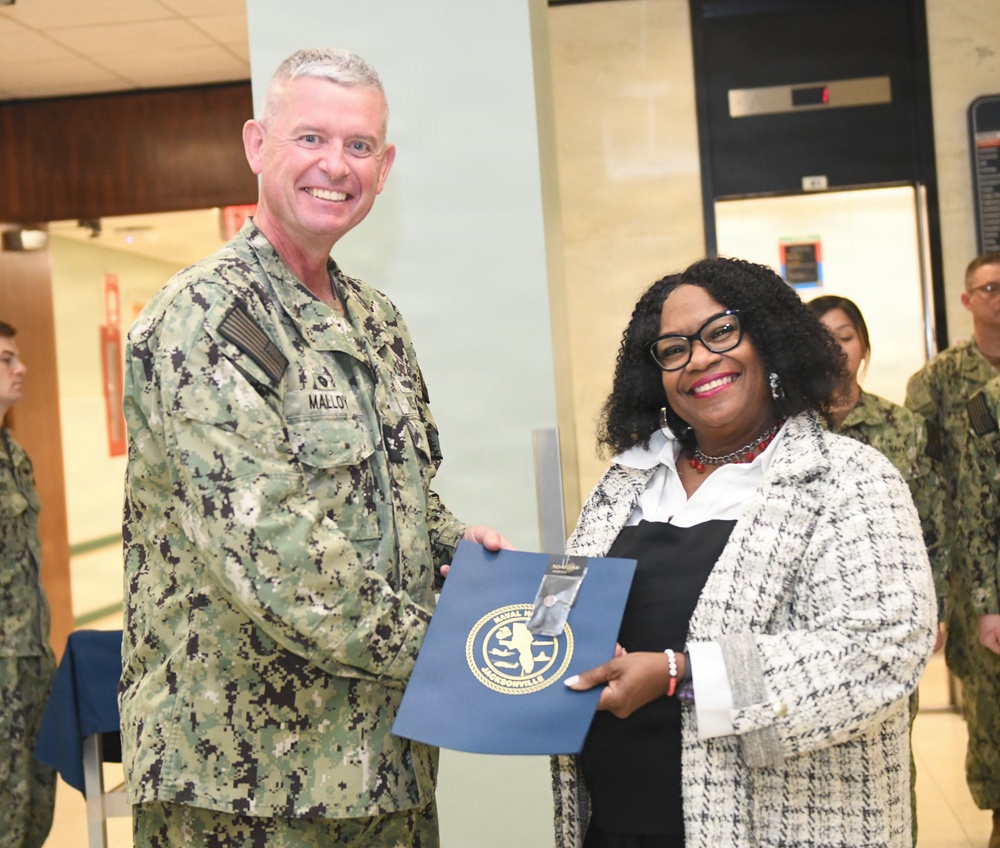 Awards Ceremony at Naval Hospital Jacksonville – Jan. 30, 2026