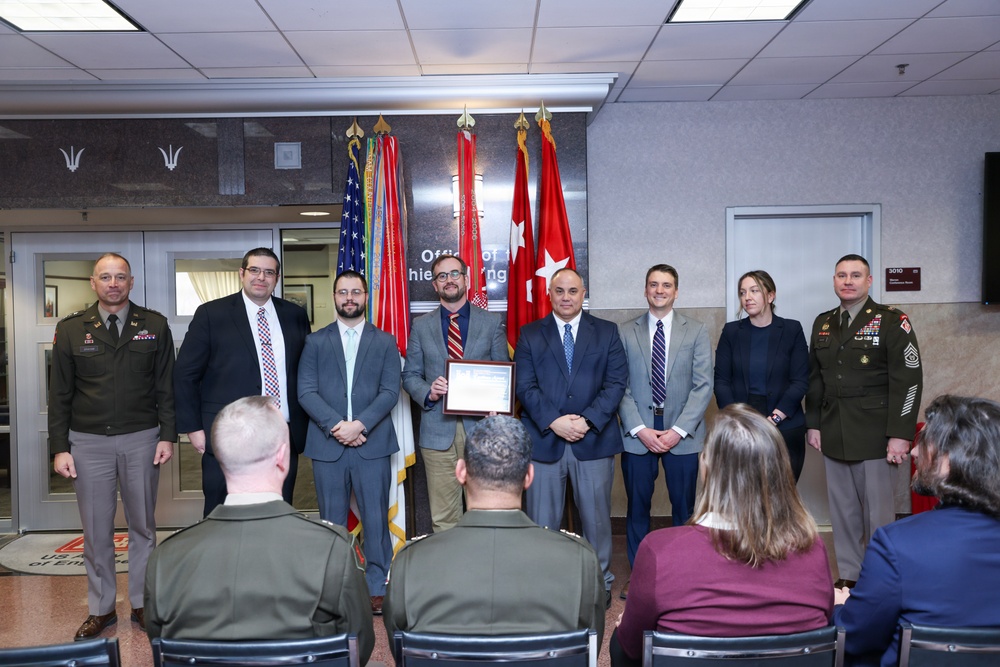 USACE National Award Ceremony Recipients