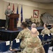 Chief Manamon Passes Enlisted Leadership of the 188th Wing to Chief Weaver