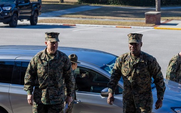 Lt. Gen. Watson Visits MCRDPI