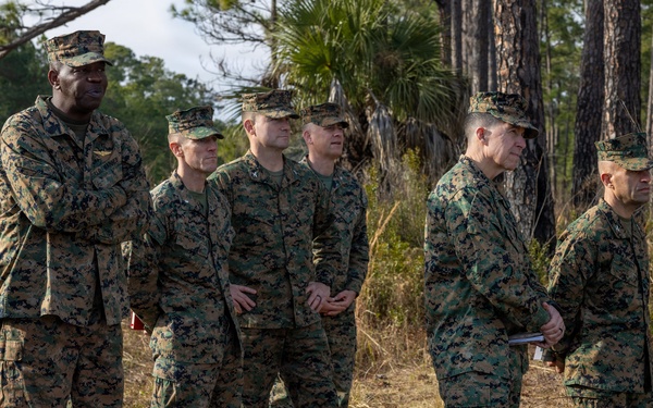 Lt. Gen. Watson Visits MCRDPI
