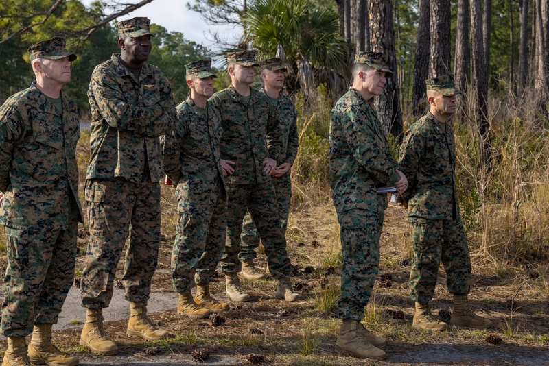 Lt. Gen. Watson Visits MCRDPI